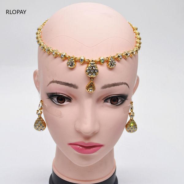 selling head piece women vintage head jewelry with earring moroccan bridal headpiece girl's hair jewelry, Golden;silver
selling head piece women vintage head jewelry with earring moroccan bridal headpiece girl's hair jewelry, Golden;silver