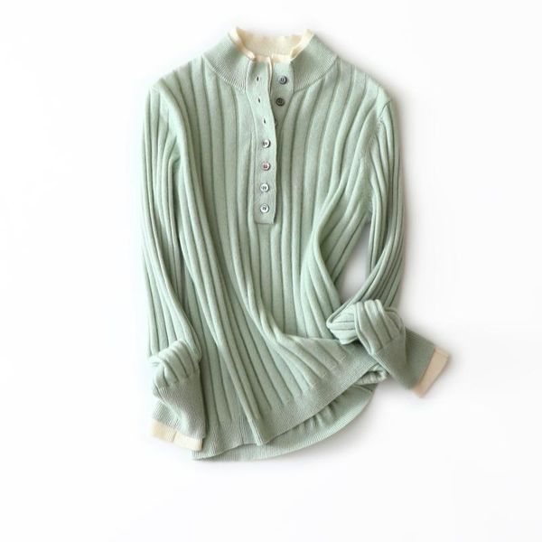 women's sweaters early autumn pure cashmere fashionable fake two-piece stripe sweater contrasting color knitted 2021 style, White;black
women's sweaters early autumn pure cashmere fashionable fake two-piece stripe sweater contrasting color knitted 2021 style, White;black