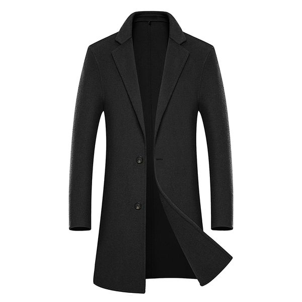 new luxurious wool & blends mans long woolen coat autumn winter coats men business casual male woolen coat, Black
new luxurious wool & blends mans long woolen coat autumn winter coats men business casual male woolen coat, Black