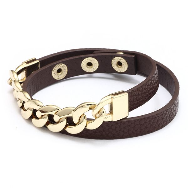 2020 new fashion leather bracelet link wristband 6 colors luxury designer jewelry women alloy bracelets gift, Black
2020 new fashion leather bracelet link wristband 6 colors luxury designer jewelry women alloy bracelets gift, Black