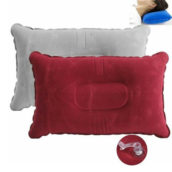 new portable pillow travel air cushion inflatable double sided flocking cushion camping beach car plane l head rest
new portable pillow travel air cushion inflatable double sided flocking cushion camping beach car plane l head rest