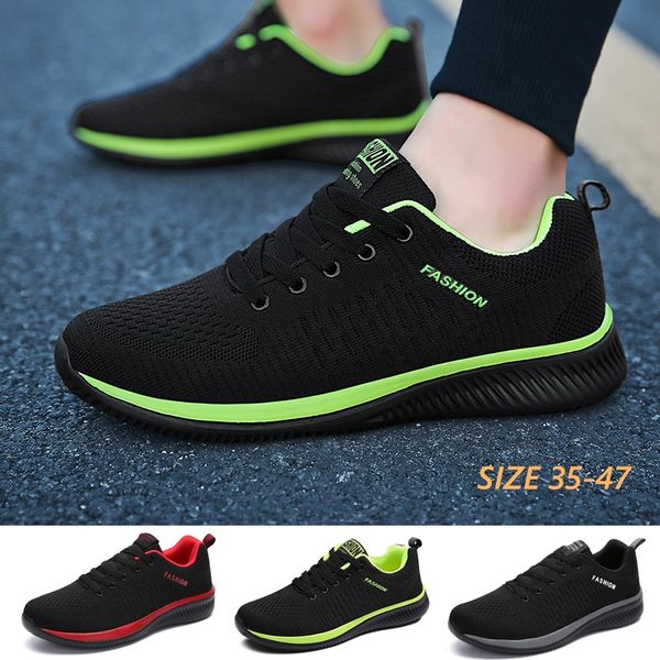 menswomenscasualsportsshoeslightweightcomfortablebreathableunisexrunningsneakerstennislace-upshoes, Black
menswomenscasualsportsshoeslightweightcomfortablebreathableunisexrunningsneakerstennislace-upshoes, Black