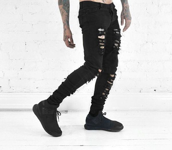 new fashion brand vintage men designer casual hole ripped black jeans nightclubs mens hip-hop skinny denim pants slim fit male, Blue
new fashion brand vintage men designer casual hole ripped black jeans nightclubs mens hip-hop skinny denim pants slim fit male, Blue