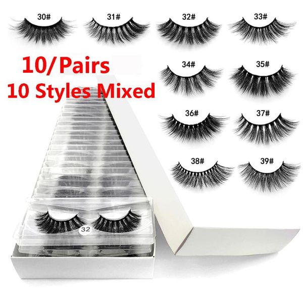 wholesale 10pairswomen's fashion falseeyelashes 3d mink eyelashes mixed styles natural long wispies fluffy eyelash beauty makeup
wholesale 10pairswomen's fashion falseeyelashes 3d mink eyelashes mixed styles natural long wispies fluffy eyelash beauty makeup