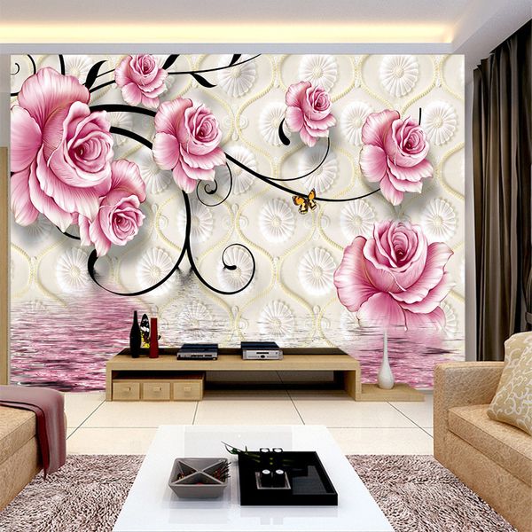 wallpapers tv sofa living bedroom household decorfashion pink floral large mural wallpaper 5d space modern style waterproof wall covering
wallpapers tv sofa living bedroom household decorfashion pink floral large mural wallpaper 5d space modern style waterproof wall covering
