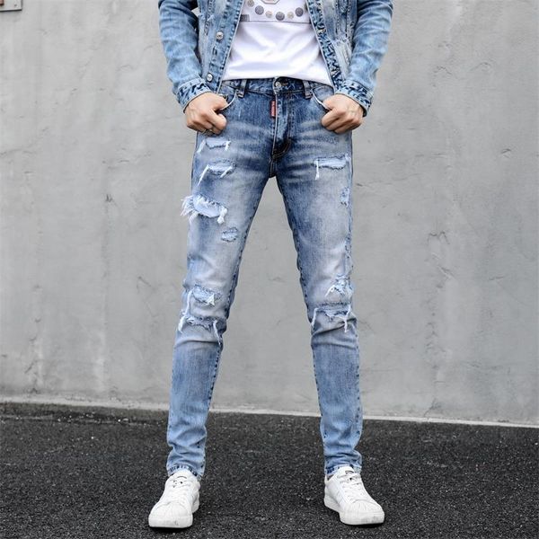 2020ss black deisgner jeans fashion designer biker hip hop denim pants streetwear luxury hi-street fear of god slim motorcycle jeans, Blue
2020ss black deisgner jeans fashion designer biker hip hop denim pants streetwear luxury hi-street fear of god slim motorcycle jeans, Blue