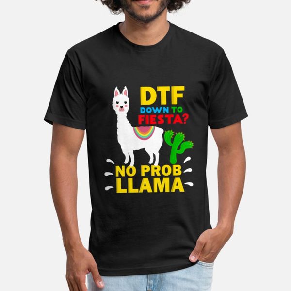 dtf down to fiesta no probllama llama t shirt men printed cotton size s-3xl letter cute comical spring autumn pictures shirt
dtf down to fiesta no probllama llama t shirt men printed cotton size s-3xl letter cute comical spring autumn pictures shirt