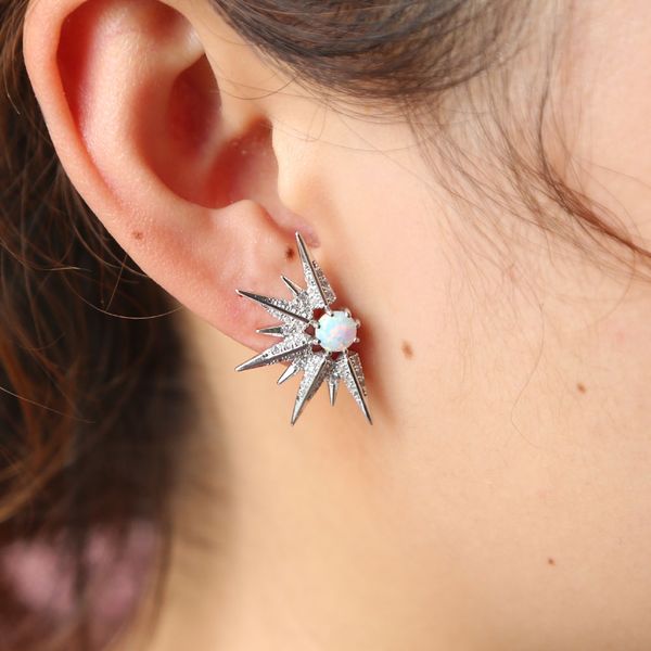 2018 presents new simple punk star earrings delicate fine jewelry pentacle opal earrings wholesale women statement earrings gold, Golden;silver
2018 presents new simple punk star earrings delicate fine jewelry pentacle opal earrings wholesale women statement earrings gold, Golden;silver