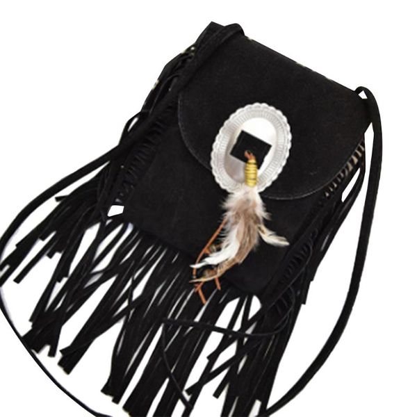 women's fashionable fringe cross body bag bohemian tassel shoulder bag handbag with feather decoration black/gray/brown
women's fashionable fringe cross body bag bohemian tassel shoulder bag handbag with feather decoration black/gray/brown