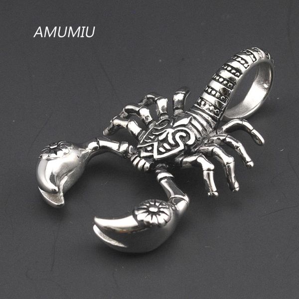 amumiu scorpion 316l stainless steel pendant necklace christmas gifts for father boy friend charms punk kp002, Silver
amumiu scorpion 316l stainless steel pendant necklace christmas gifts for father boy friend charms punk kp002, Silver