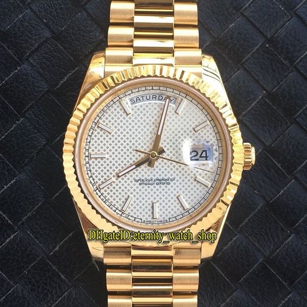new v2 upgrade version ewf daydate 40mm 228238 228239 cal.3255 automatic 228235 mens watch white dial 18k gold case jubilie strap watches, Slivery;brown
new v2 upgrade version ewf daydate 40mm 228238 228239 cal.3255 automatic 228235 mens watch white dial 18k gold case jubilie strap watches, Slivery;brown