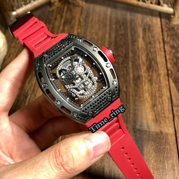 edition rm052 skeleton dial black diamante case japan miyota automatic movement rm052 mens watch rubber strap designer sport watches, Slivery;brown
edition rm052 skeleton dial black diamante case japan miyota automatic movement rm052 mens watch rubber strap designer sport watches, Slivery;brown