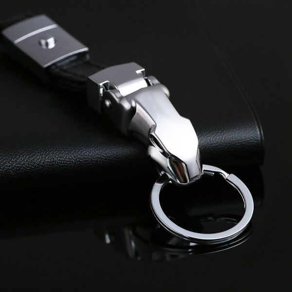 car leopard head keychain keyring zinc alloy pu leather universal for men auto moto goods interior accessories key chain ring, Silver
car leopard head keychain keyring zinc alloy pu leather universal for men auto moto goods interior accessories key chain ring, Silver