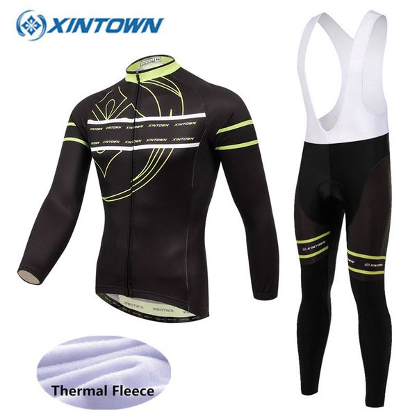 racing sets 2021 thermal fleece cycling set winter bicycle clothing mtb bike clothes jersey maillot ropa ciclismo invierno, Black;blue
racing sets 2021 thermal fleece cycling set winter bicycle clothing mtb bike clothes jersey maillot ropa ciclismo invierno, Black;blue