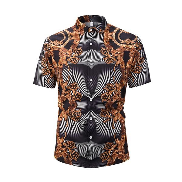 2020 mens hawaiian short shirt male leisure camisa masculina printed beach shirts sleeve short summer men clothes loose size, White;black
2020 mens hawaiian short shirt male leisure camisa masculina printed beach shirts sleeve short summer men clothes loose size, White;black