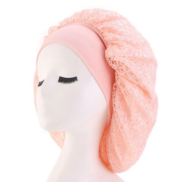 women extra large sleeping cap dome home wrap elastic cover wide brimmed multifunctional care hair accessories double layer mesh, Blue;gray
women extra large sleeping cap dome home wrap elastic cover wide brimmed multifunctional care hair accessories double layer mesh, Blue;gray
