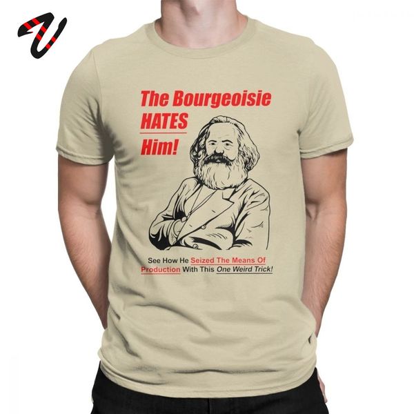 leisure t-shirts men the bourgeoisie hates him cotton clothes karl marx t shirts communism marxism socialism tee shirt plus size
leisure t-shirts men the bourgeoisie hates him cotton clothes karl marx t shirts communism marxism socialism tee shirt plus size