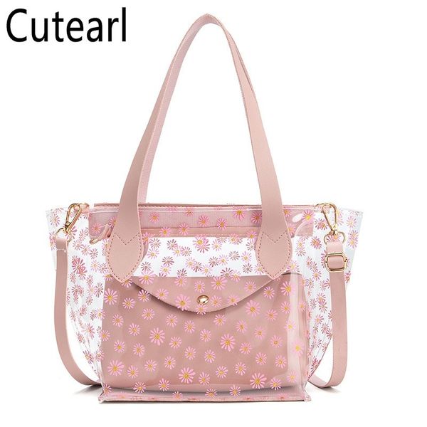 women transparent print handbag big capacity square zipper 2 solid beach bag pu fashion shoulder bags femme nouveau
women transparent print handbag big capacity square zipper 2 solid beach bag pu fashion shoulder bags femme nouveau