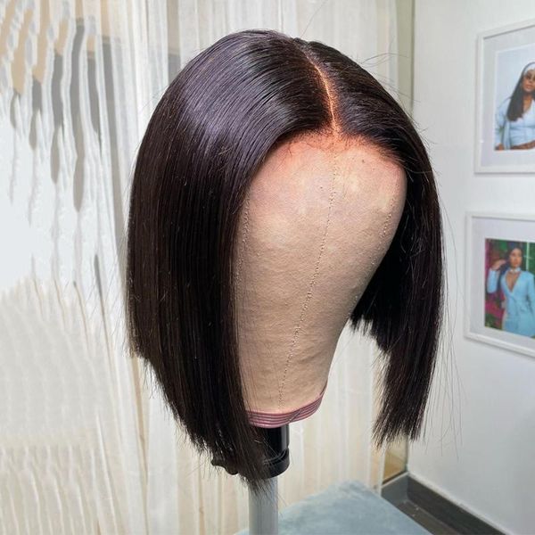 bib 2x6 straight bob wig short closure wig 130% bob lace front wigs brazilian remy hair for women pre plucked baby hair, Black;brown
bib 2x6 straight bob wig short closure wig 130% bob lace front wigs brazilian remy hair for women pre plucked baby hair, Black;brown