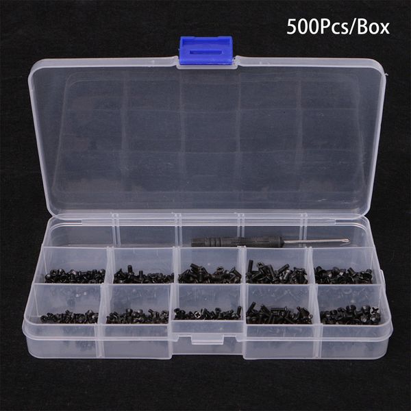 500pcs/box m black screws t-shaped screwdriver lapnotebook screws set kit for hp lenovo gateway
500pcs/box m black screws t-shaped screwdriver lapnotebook screws set kit for hp lenovo gateway