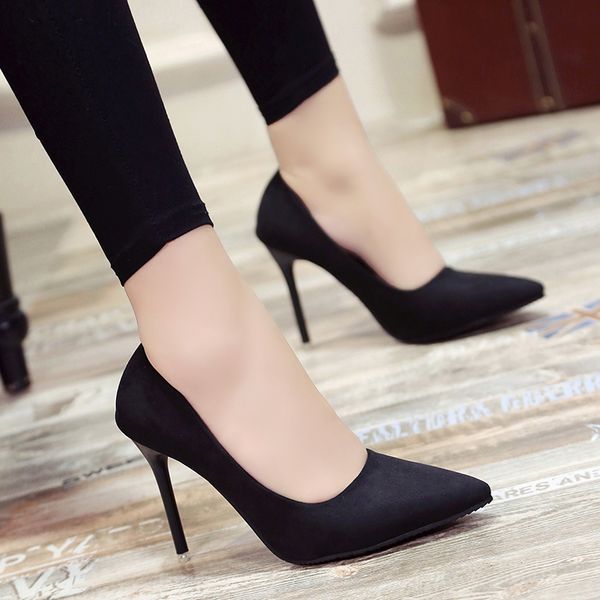 womens high-heeled shoes thin heeled spring and autumn net red tiktok girl hipster all-match professional formal dress black work shoes
womens high-heeled shoes thin heeled spring and autumn net red tiktok girl hipster all-match professional formal dress black work shoes