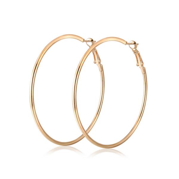 trendy large designer hoop earrings big smooth circle earrings basketball brincos celebrity brand loop earrings for women jewelry, Golden;silver
trendy large designer hoop earrings big smooth circle earrings basketball brincos celebrity brand loop earrings for women jewelry, Golden;silver