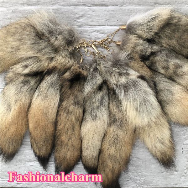 10pcs/lot- 35cm/14" real genuine bush tail real fur tail keychain cosplay toy keyring car phone pendant tassels, Silver
10pcs/lot- 35cm/14" real genuine bush tail real fur tail keychain cosplay toy keyring car phone pendant tassels, Silver