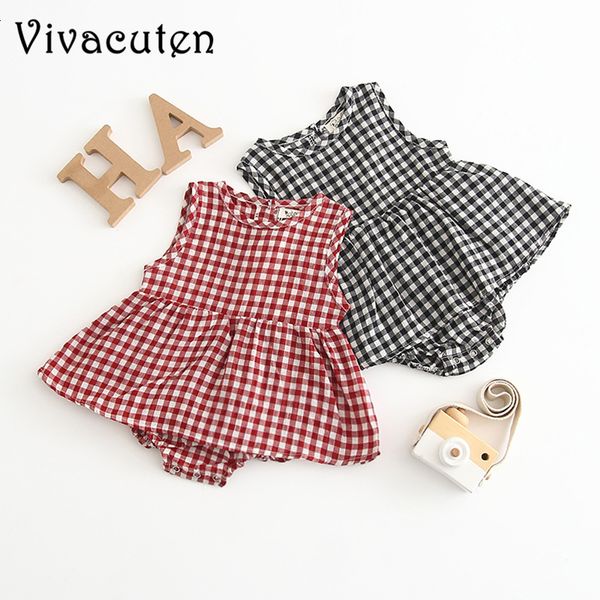 ins summer baby bodysuits baby girls plaid sleeveless dress pure cotton crawling overalls baby boy clothes child jumpsuit b175, Blue
ins summer baby bodysuits baby girls plaid sleeveless dress pure cotton crawling overalls baby boy clothes child jumpsuit b175, Blue