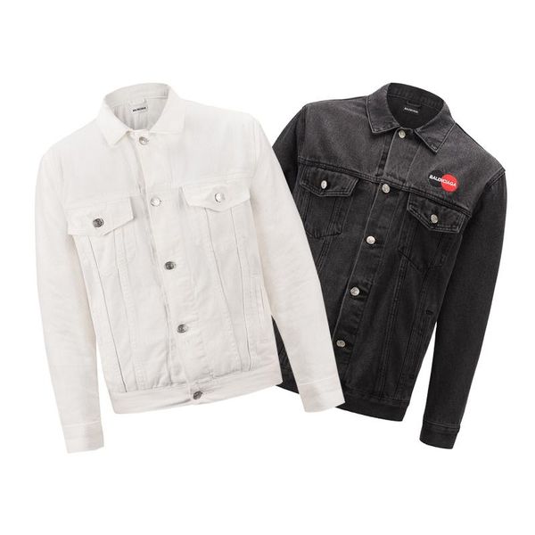2020 famous mens denim jacket men women casual coats black blue fashion mens jacket stylist outwear plus size s-xl, Black;brown
2020 famous mens denim jacket men women casual coats black blue fashion mens jacket stylist outwear plus size s-xl, Black;brown