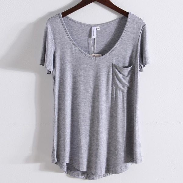 women's t-shirt 2021 large t shirt women short sleeve loose modal v-neck batwing cotton, White
women's t-shirt 2021 large t shirt women short sleeve loose modal v-neck batwing cotton, White