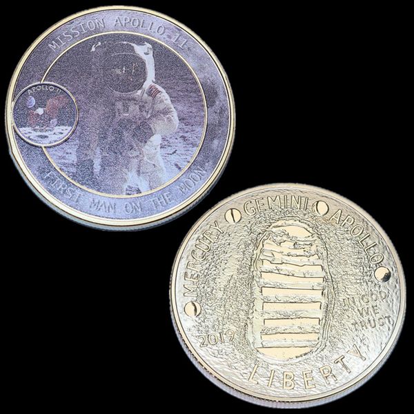 gold 2019 us 50th anniversary apollo 11 moon landing commemorative art coin challenge coin
gold 2019 us 50th anniversary apollo 11 moon landing commemorative art coin challenge coin