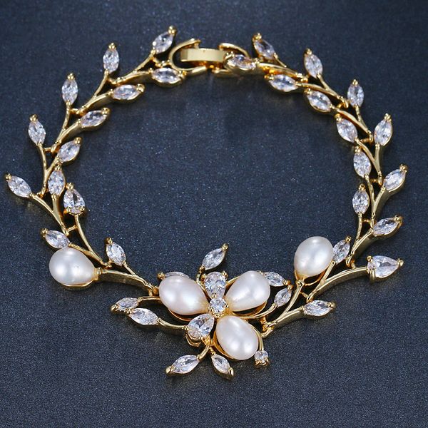 disiniya 2020 korean fashion and personality versatile flower leaf pearl zircon bracelet jewelry gift for woman st3215, Black
disiniya 2020 korean fashion and personality versatile flower leaf pearl zircon bracelet jewelry gift for woman st3215, Black