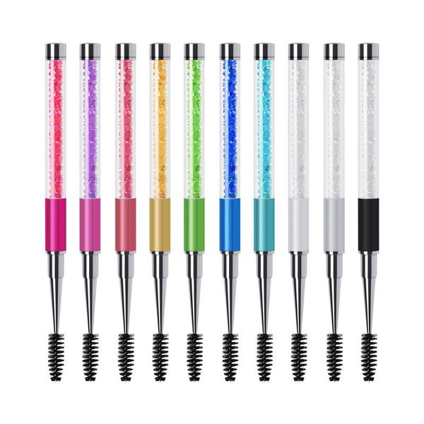 makeup brushes 1pcs spiral rhinestone lash brush reusable portable eyelash cosmetic mascara wand tool
makeup brushes 1pcs spiral rhinestone lash brush reusable portable eyelash cosmetic mascara wand tool
