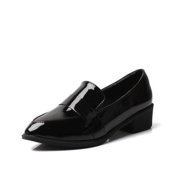 fashion office women's shoes new metal decorative rubber bottom pointed toe ladies shoes conversion wild low heel, Black
fashion office women's shoes new metal decorative rubber bottom pointed toe ladies shoes conversion wild low heel, Black
