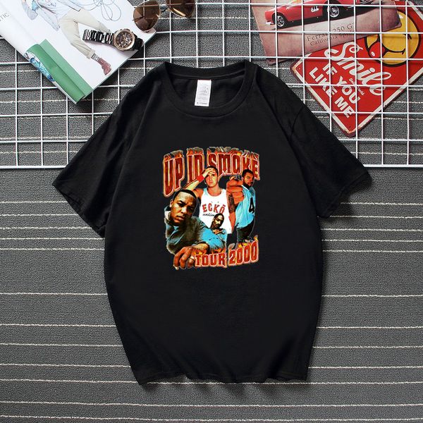 урожай rap tshirt up in smoke tour 2000 dre eminem хип-хоп майка новая streetwear camisetas хлопка с коротким рукавом футболки мужчин
урожай rap tshirt up in smoke tour 2000 dre eminem хип-хоп майка новая streetwear camisetas хлопка с коротким рукавом футболки мужчин