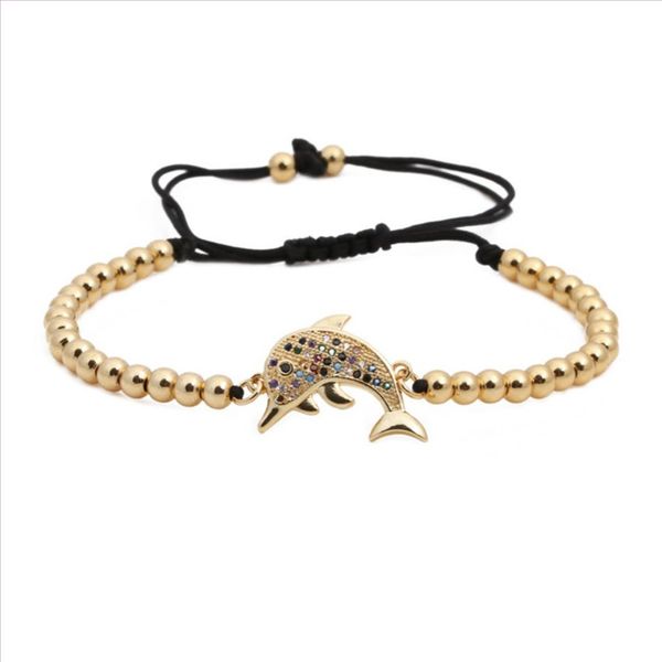 10 pcs trendy gold plated copper beads lovely dolphin with cubic zirconia bracelet tortoise animal jewelr, Black
10 pcs trendy gold plated copper beads lovely dolphin with cubic zirconia bracelet tortoise animal jewelr, Black