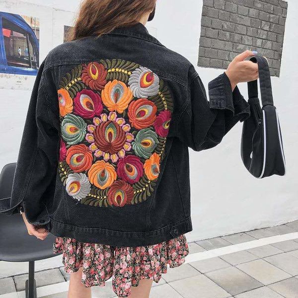 jean jackets casual long sleeve lapel neck jackets woman clothes women winter jacket fashion floral embroidery, Black;brown
jean jackets casual long sleeve lapel neck jackets woman clothes women winter jacket fashion floral embroidery, Black;brown