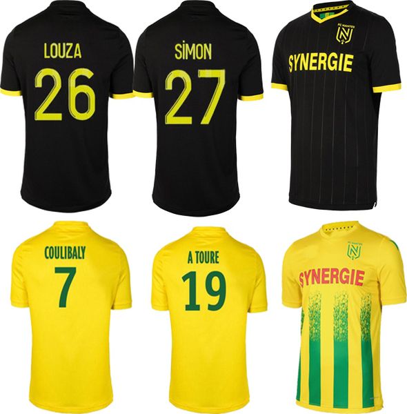 new 2020 fc nantes soccer jersey 20 21 home coulibaly coco blas soccer jerseys a toure louza simon away football uniform, Black;yellow
new 2020 fc nantes soccer jersey 20 21 home coulibaly coco blas soccer jerseys a toure louza simon away football uniform, Black;yellow