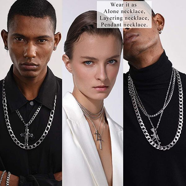 chains chain on the neck men's necklace stainless steel fashion jewelry for gold steampunk long gifts a mens, Silver
chains chain on the neck men's necklace stainless steel fashion jewelry for gold steampunk long gifts a mens, Silver
