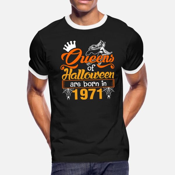 queens of halloween родились в 1971 т рубашки мужчин designs с коротким рукавом crew neck отдыха graphic моды весна осень обычная рубашка
queens of halloween родились в 1971 т рубашки мужчин designs с коротким рукавом crew neck отдыха graphic моды весна осень обычная рубашка