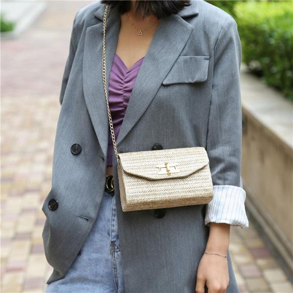 women straw bag 2020 handmade woven rattan small shoulder bag summer bohemia mini chain crossbody trendy square flap handbag
women straw bag 2020 handmade woven rattan small shoulder bag summer bohemia mini chain crossbody trendy square flap handbag