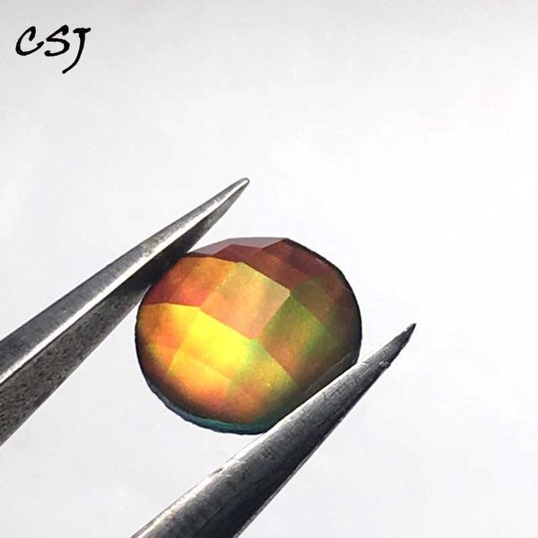 csj created diaspore zultanite loose gemstone round checkerboard cut sultanite diy jewelry color change stone under temperature, Golden;silver
csj created diaspore zultanite loose gemstone round checkerboard cut sultanite diy jewelry color change stone under temperature, Golden;silver