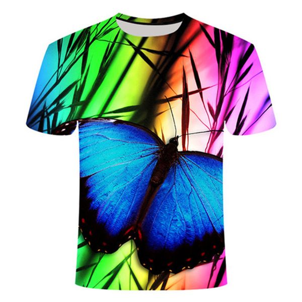 blue gray red men brand 3d print shirts graphic hentai aesthetic men clothing