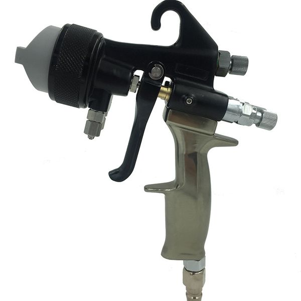 double nozzle spray gun high pressure feed type airbrush professional chrome paint gun
double nozzle spray gun high pressure feed type airbrush professional chrome paint gun