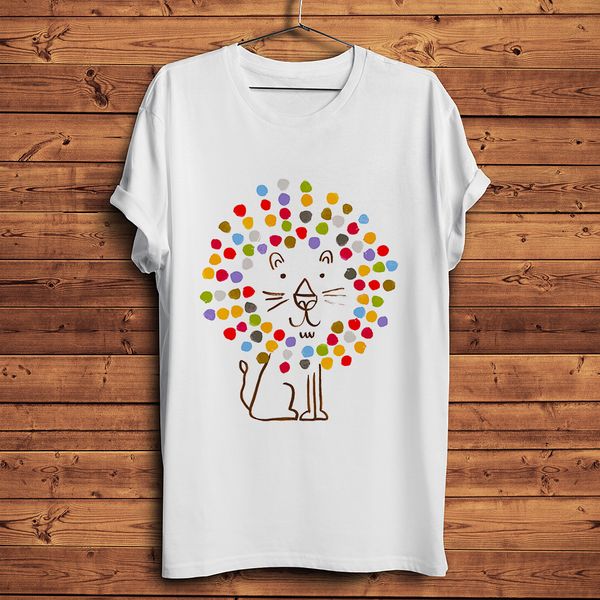cute rainbow sunshine lion funny t shirt men new white casual tshirt homme fresh style streetwear t-shirt unisex
cute rainbow sunshine lion funny t shirt men new white casual tshirt homme fresh style streetwear t-shirt unisex