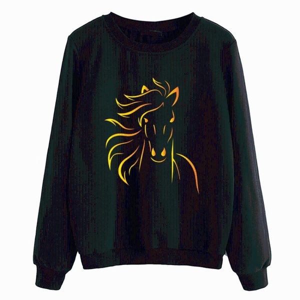 women's hoodies & sweatshirts 2021 funny design horse printed pullover women long sleeve fleece sportswear hip-hop tracksuit harajuku s, Black
women's hoodies & sweatshirts 2021 funny design horse printed pullover women long sleeve fleece sportswear hip-hop tracksuit harajuku s, Black