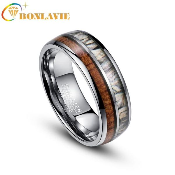 bonlavie mens rings 8mm wide artichoke wood tungsten steel ring for men wedding engagement rings jewelry, Slivery;golden
bonlavie mens rings 8mm wide artichoke wood tungsten steel ring for men wedding engagement rings jewelry, Slivery;golden