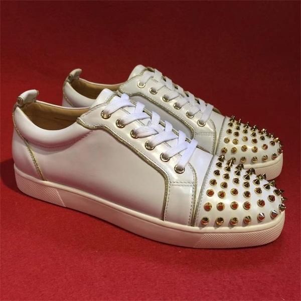designer new sneakers red bottom shoe low cut suede spike shoes for mens women shoes party wedding crystal leather sneakers, Black
designer new sneakers red bottom shoe low cut suede spike shoes for mens women shoes party wedding crystal leather sneakers, Black