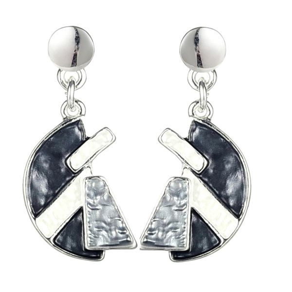 women earrings female statement fashion geometric dangling earrings for women trendy enamel alloy new design drop earring wedding, Silver
women earrings female statement fashion geometric dangling earrings for women trendy enamel alloy new design drop earring wedding, Silver