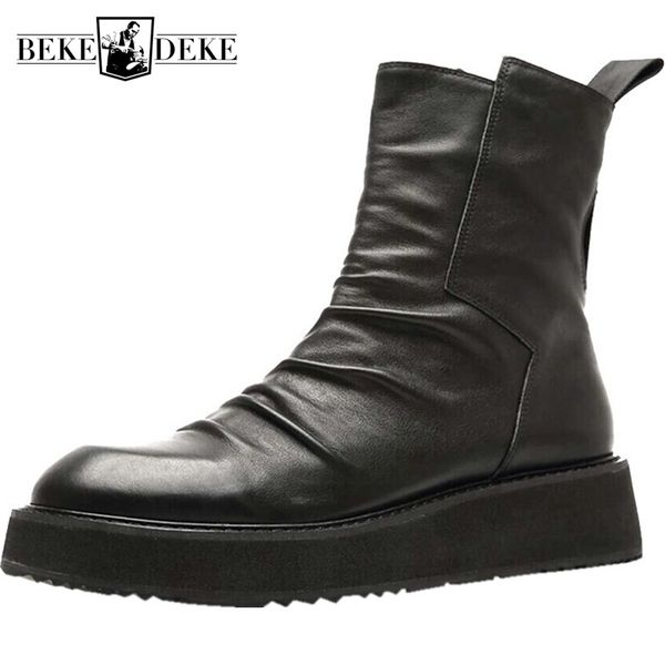 высокое качество кожи черный zipper boots men street style зимняя платформа кроссовки стильный 2020 worksafety ботильоны, Black
высокое качество кожи черный zipper boots men street style зимняя платформа кроссовки стильный 2020 worksafety ботильоны, Black